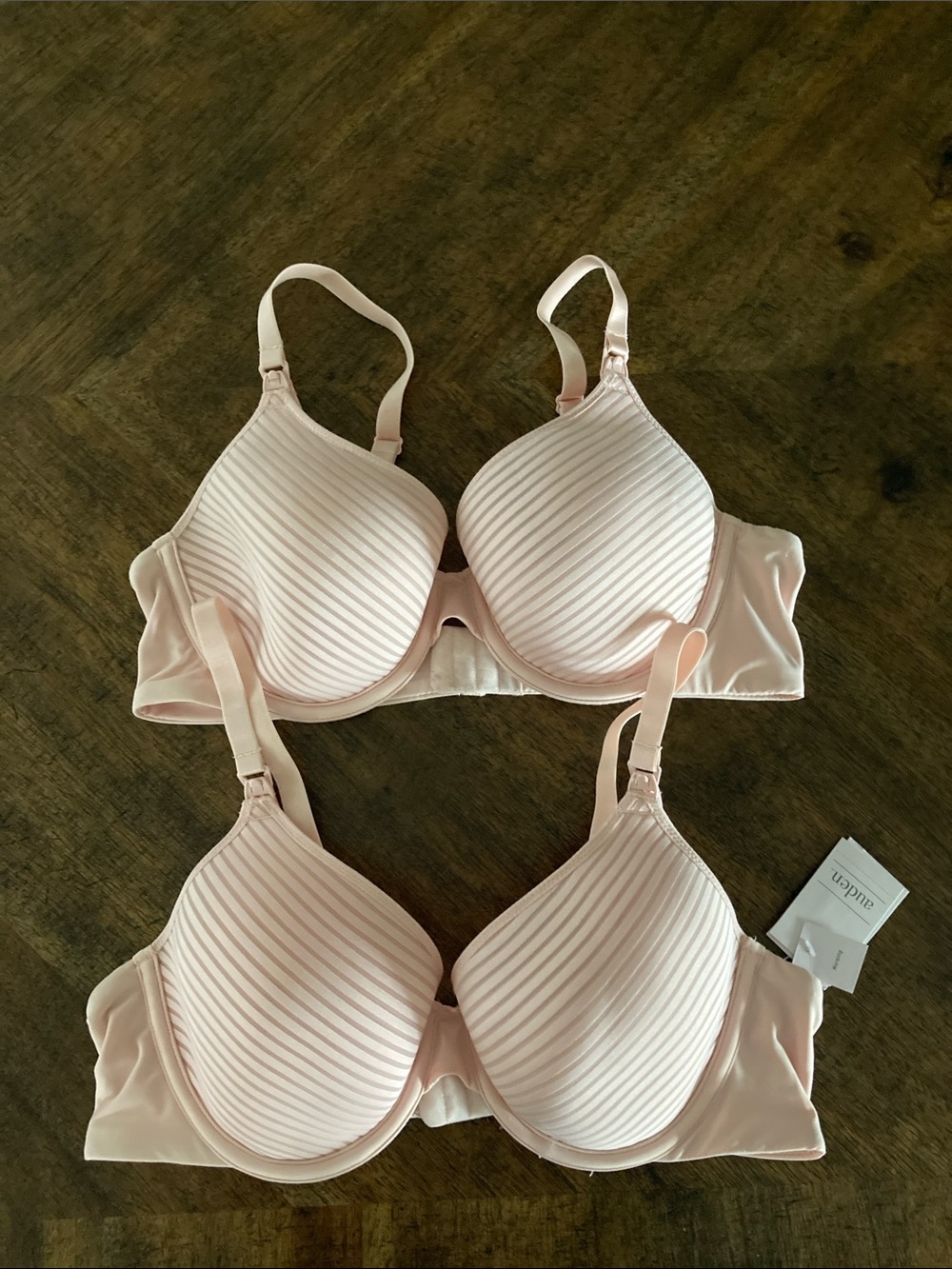 Auden Blush Underwire Nursing Bras
